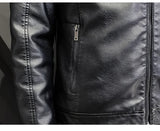 Blouson en Cuir Homme