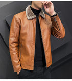 Blouson en Cuir Homme